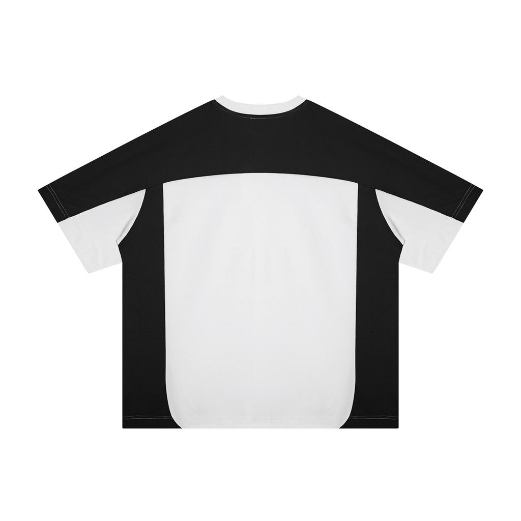 Unisex Color Block Loose T-Shirt