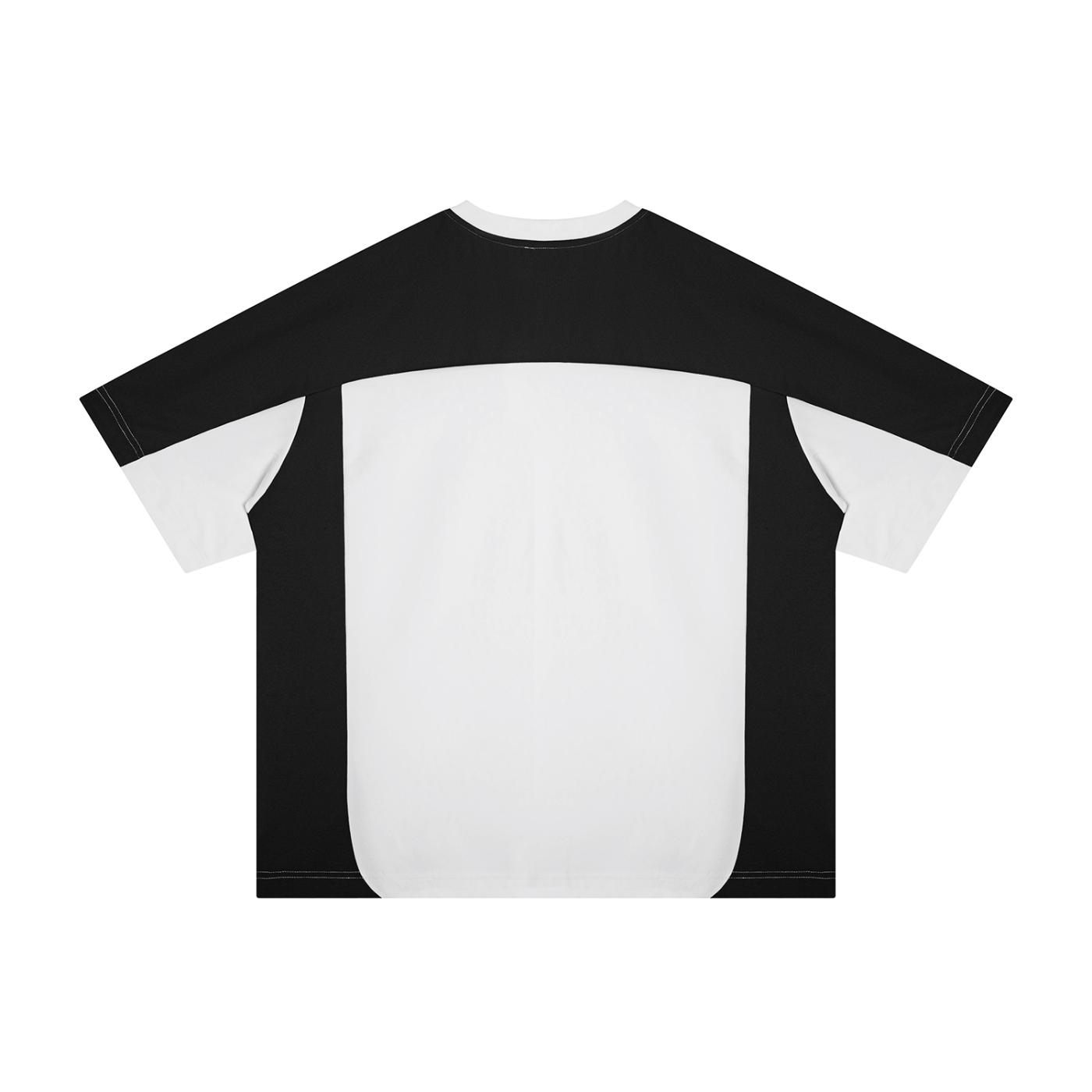 Unisex Color Block Loose T-Shirt