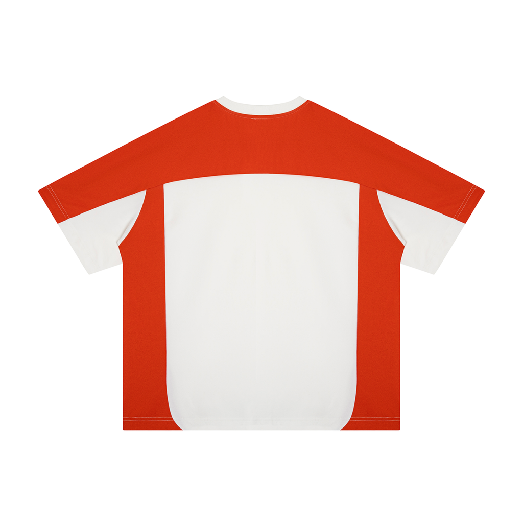 Unisex Color Block Loose T-Shirt
