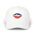 Dad Cap – Retro Rainbow Kiss Embroidered Baseball Hat
