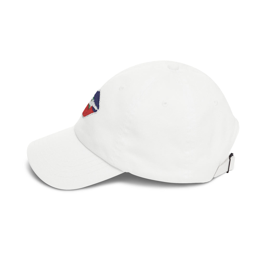 Dad Cap – Retro Rainbow Kiss Embroidered Baseball Hat