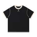 Contrast-Stitched Cotton T-Shirt