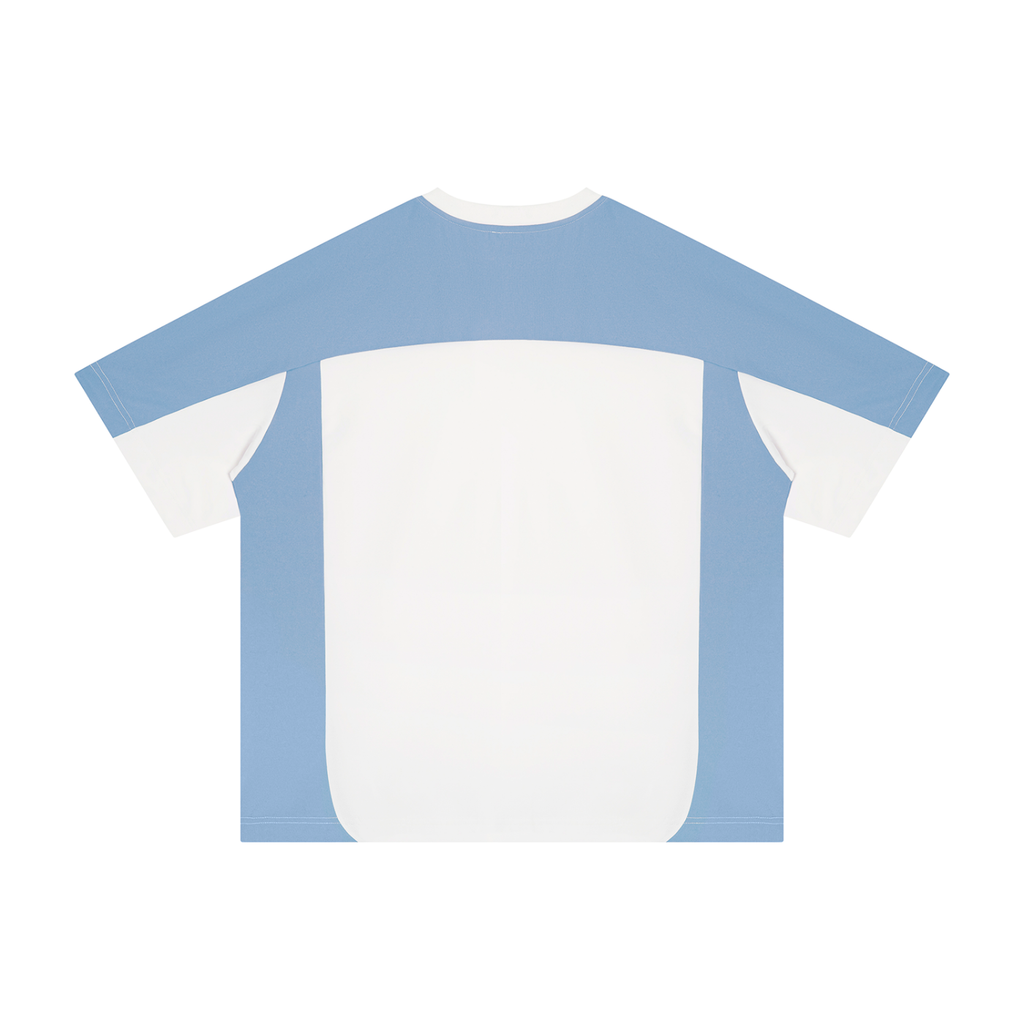 Unisex Color Block Loose T-Shirt