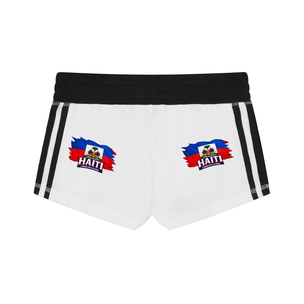 Women's Contrast Stripe Track Shorts