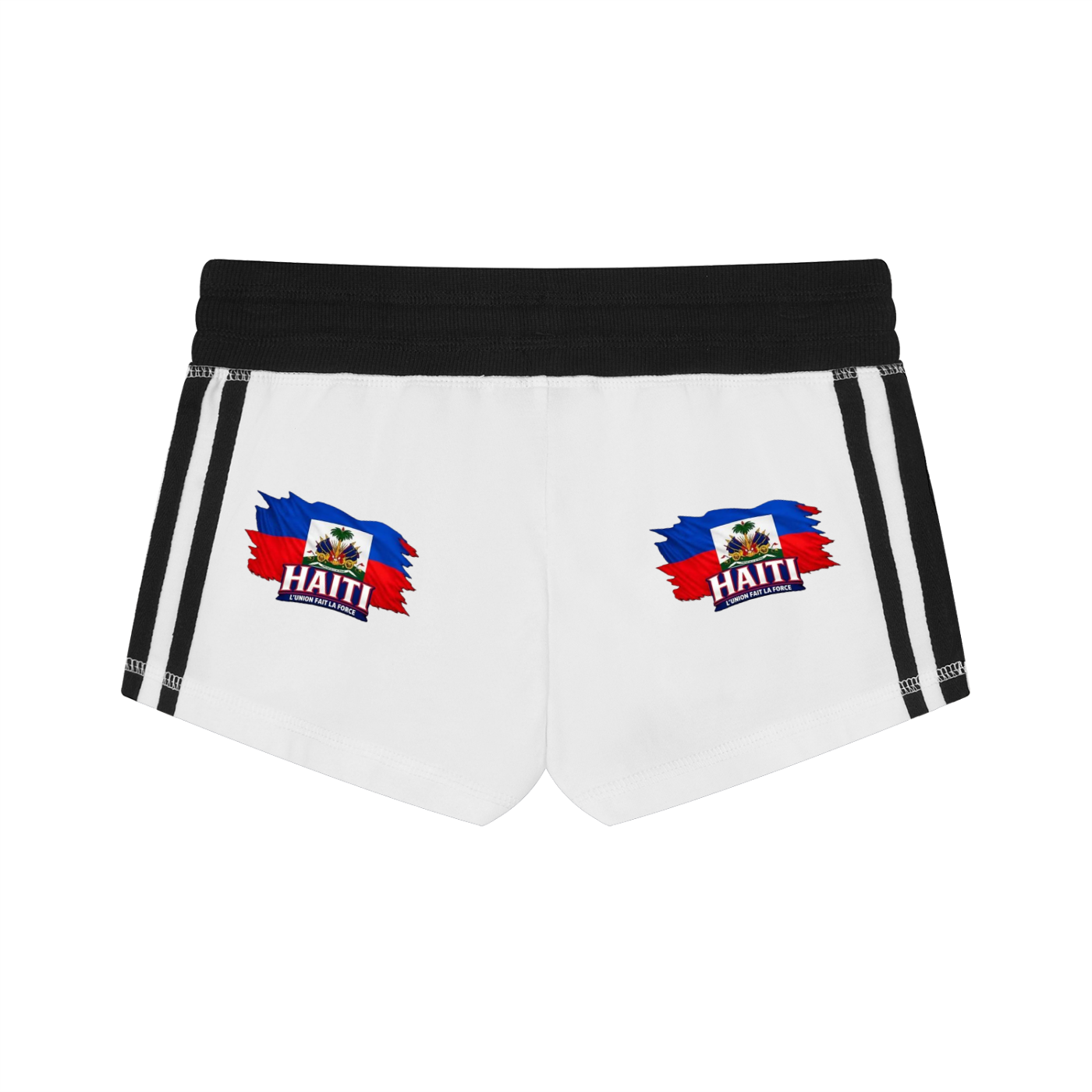 Women's Contrast Stripe Track Shorts
