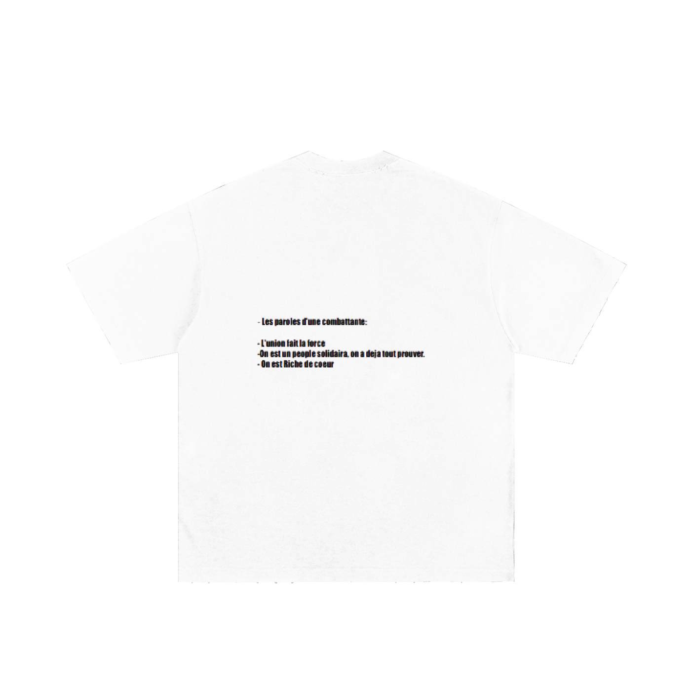Heavyweight Hand-frayed T-Shirt